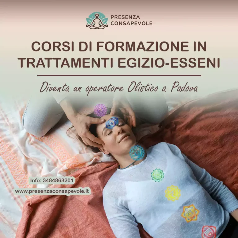 TRATTAMENTI OLISTICI, FORMAZIONE OLISTICA E RIEQUILIBRIO ENERGETICO scuola olistica corso olistico padova